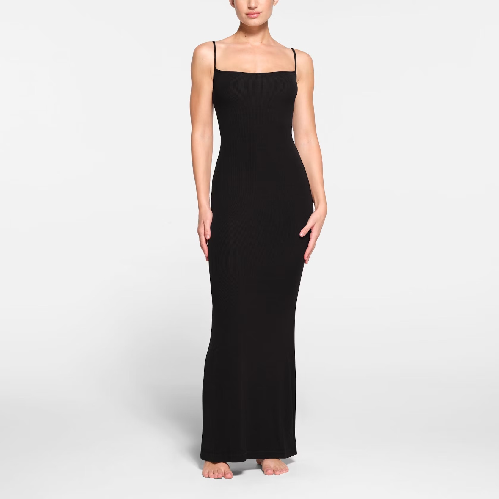 Dress on model